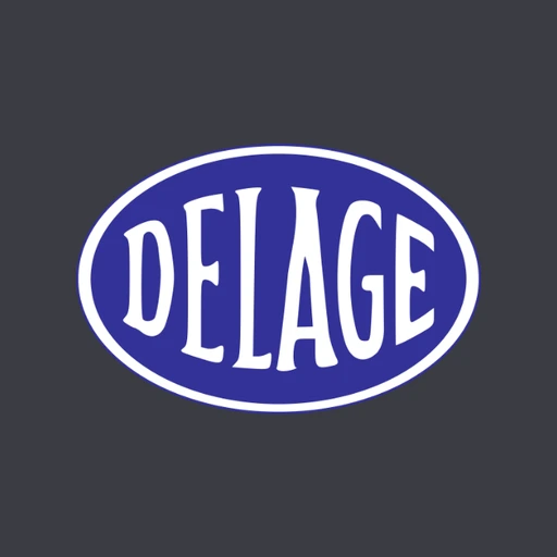 Logo de Delage Automobiles, constructeur d'hypercars